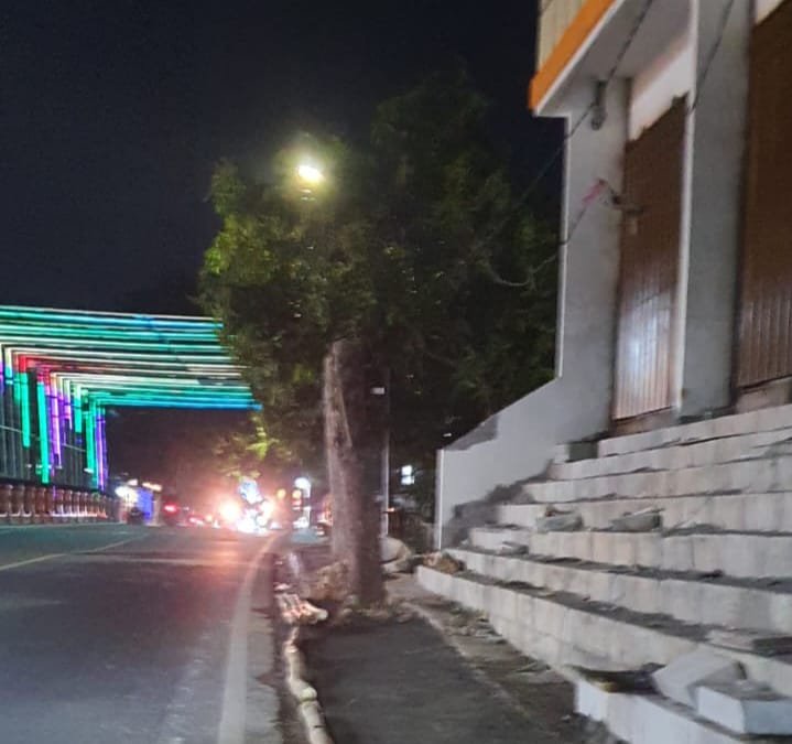 Sempat Diberitakan Di Media Online, Bangunan Ruko Di Jalan Wahid Hasyi