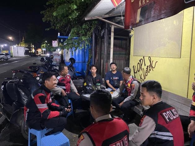 Wujudkan Demak Aman Dan Kondusif Polres Intensifkan Patroli Malam Hing