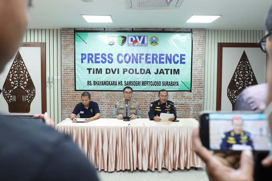 Tim Dvi Polda Jatim Berhasil Identifikasi 58 Korban Robohnya Ponpes Al