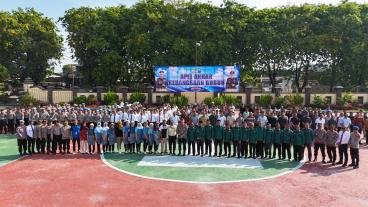 Sinergi Buruh Dan Polri, Kapolres Sumenep Kobarkan Semangat Persatuan 