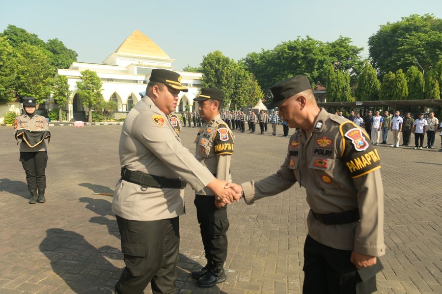 Kapolres Pasuruan Kukuhkan Pamapta Untuk Respon Cepat Tangani Gangguan