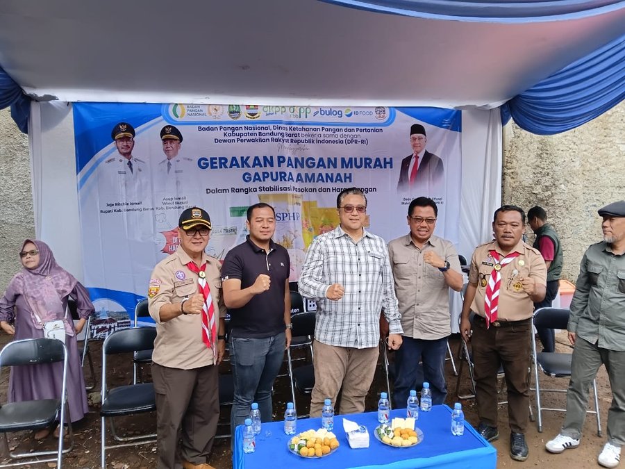 Gerakan Pangan Murah Gapura Amanah Obati Keresahan Warga Padalarang Di