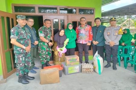 Resmikan RTLH Dalam Bakti Teritorial Prima Inspirasi Desa Jugo Dalam S