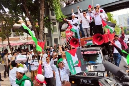 AMI Selama Israel Menjajah Palestina Tak Ada Tempat Bagi Mereka di Neg