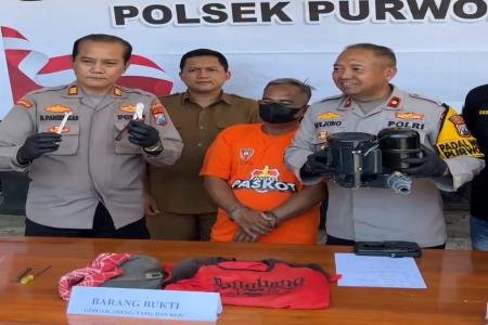 Berkat CCTV Polisi Berhasil Ungkap Aksi Pencurian Pompa Air 6 Tempat I