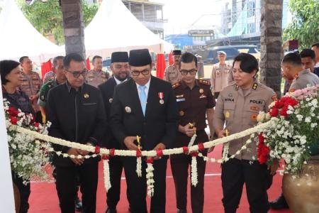 Launching SPKT Prototype Polres Batu Wujudkan Pelayanan Humanis Cepat 