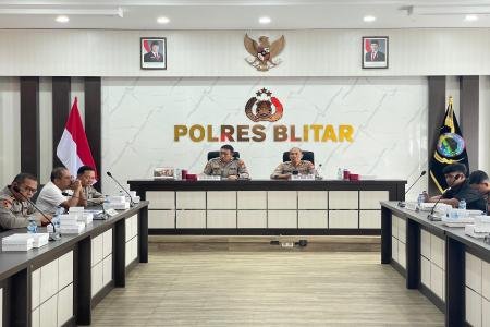 Cegah Tindak Kejahatan Polres Blitar Laksanakan Operasi Sikat Semeru 2