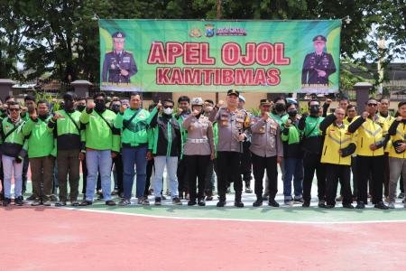 Kapolres Sumenep Ajak Komunitas Ojek Online Jadi Pelopor Kamtibmas Di 