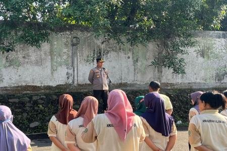 Polres Bondowoso perkuat sinergi dengan Serikat buruh dengan Apel Akba