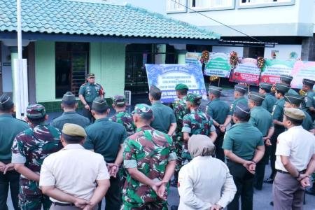 Komandan Kodim 0808Blitar Baru Letkol Inf Virlani Arudyawan Berikan Ja