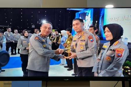 Humas Polda Jatim Raih Peringkat 1 Nominasi Keaktifan Video Polri Zona