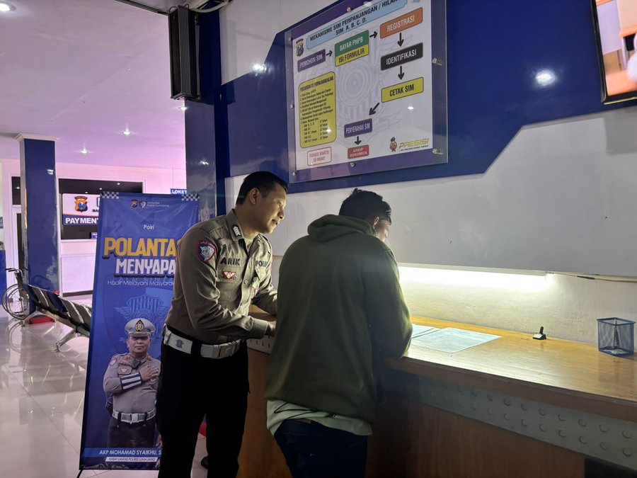 Polantas Menyapa, Satlantas Polres Lumajang Tingkatkan Pelayanan Human