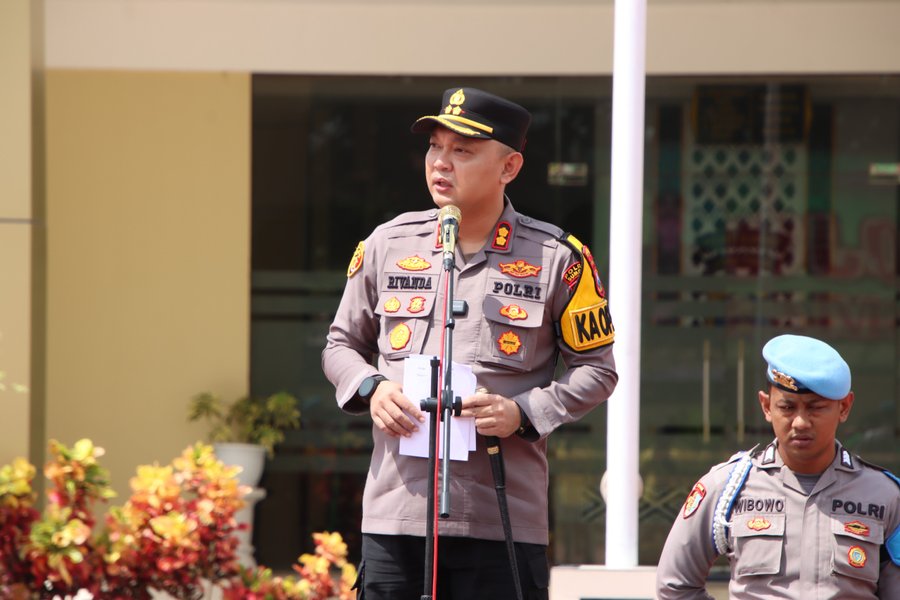 Wujudkan Tanggap Tanggap Bencana Kapolres Sumenep Akbp Rivanda Tegaska