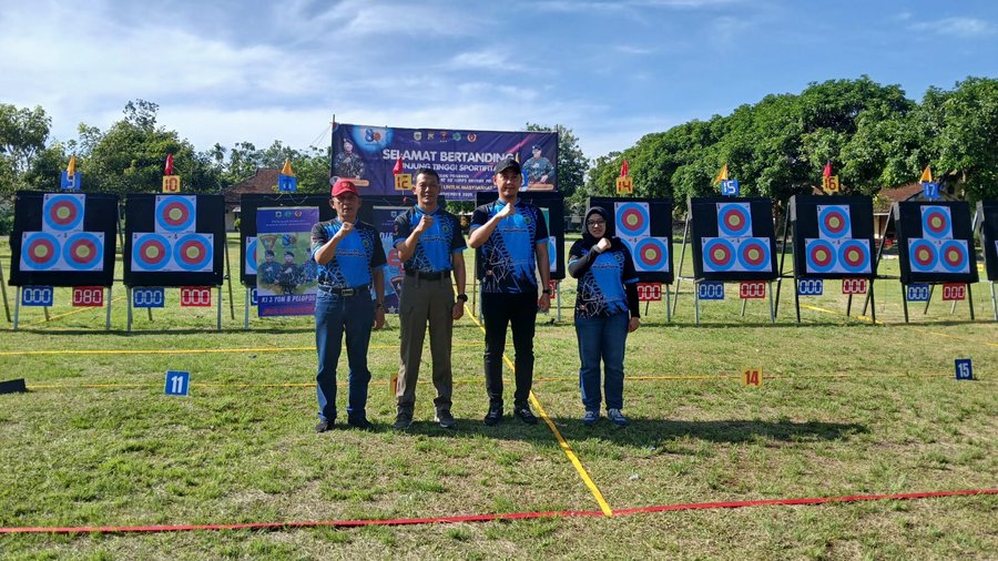 Polsek Sukosari Bersinergi Dengan Koni Membuka Kejuaraan Panahan Dalam