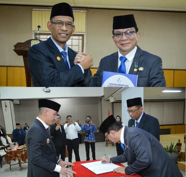Bupati Lebak Lantik Pj Sekda Baru, Dorong Semangat Kolaborasi Dan Kerj