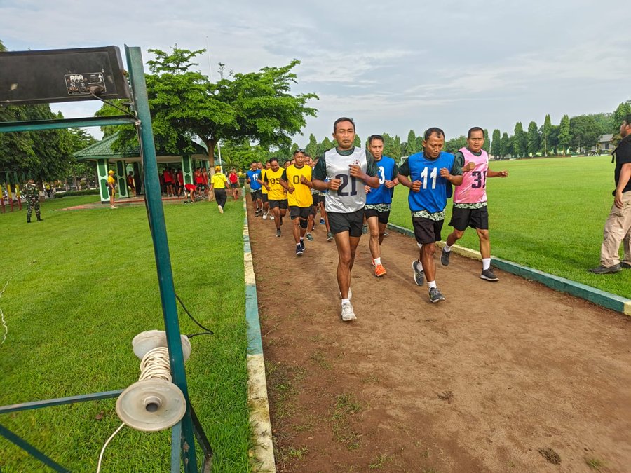 Ukur Kemampuan Fisik Prajurit, Kodim 0808 blitar Laksanakan Kesegeran 