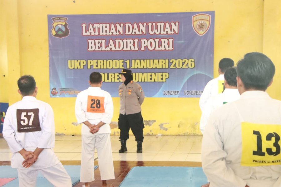 Sebanyak 78 Personel Ikuti Ujian Beladiri Polri Menuju Ukp Periode 1 J