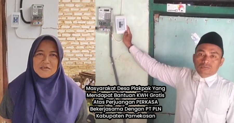 Program Peduli: Perkasa Bersama Pln Berhasil Salurkan Kwh Gratis Di Pa