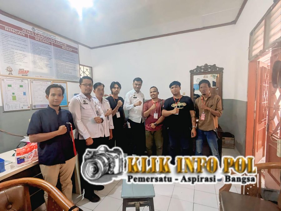 Sinergitas Antara Awak Media Jawa Timur Dan Kplp Lapas Tuban Perkuat T