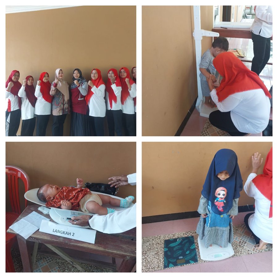 Posyandu Rutin Pemdes Kasih: Komitmen Kuat Jaga Kesehatan Ibu Dan Anak