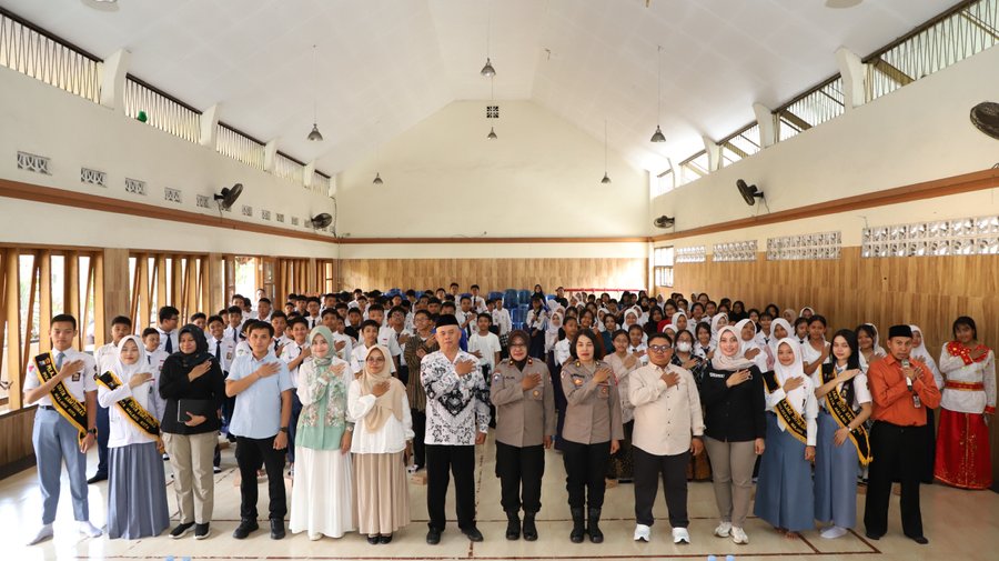 Polresta Malang Kota Gandeng Umm Gencarkan Roadshow Anti bullying