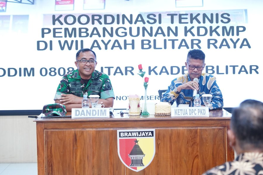 Silahturahmi Persaudaraan Kepala Desa Indonesia Dengan Dandim 0808 bli