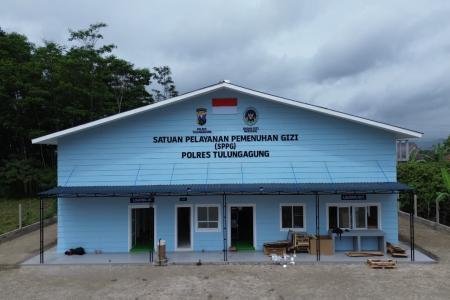 SPPG Polres Tulungagung Penuhi Standar Higiene Terima SLHS Komitmen Su