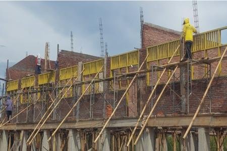 Pembangunan Gedung SD N Sidorejo 1 Sayung Demak Terkesan Siluman 