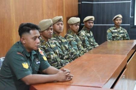 Kasdim Wonosobo Beri Pesan Keras kepada 12 Komcad Baru Jangan Pernah L