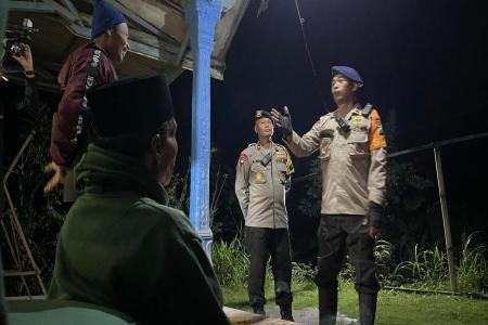 Polisi Masifkan Patroli Malam di Zona Terdampak Erupsi Gunung Semeru