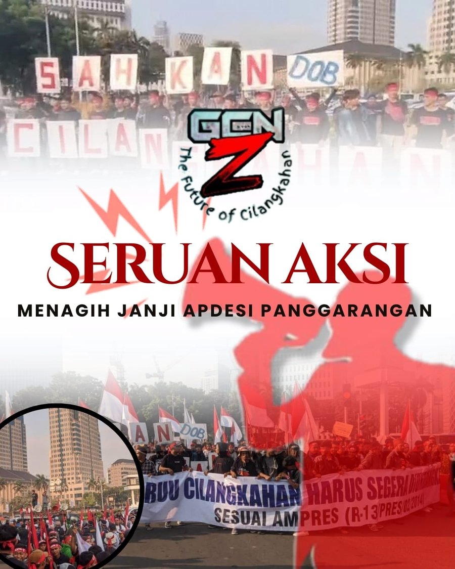 Tagih Janji Apdesi Panggarangan, Gen Z Cilangkahan Akan Gelar Demo