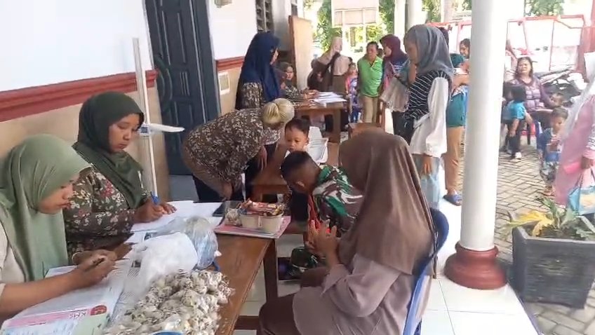 Koptu Nanang Bersama Kader Posyandu Sukoanyar, Gencarkan Pendampingan 