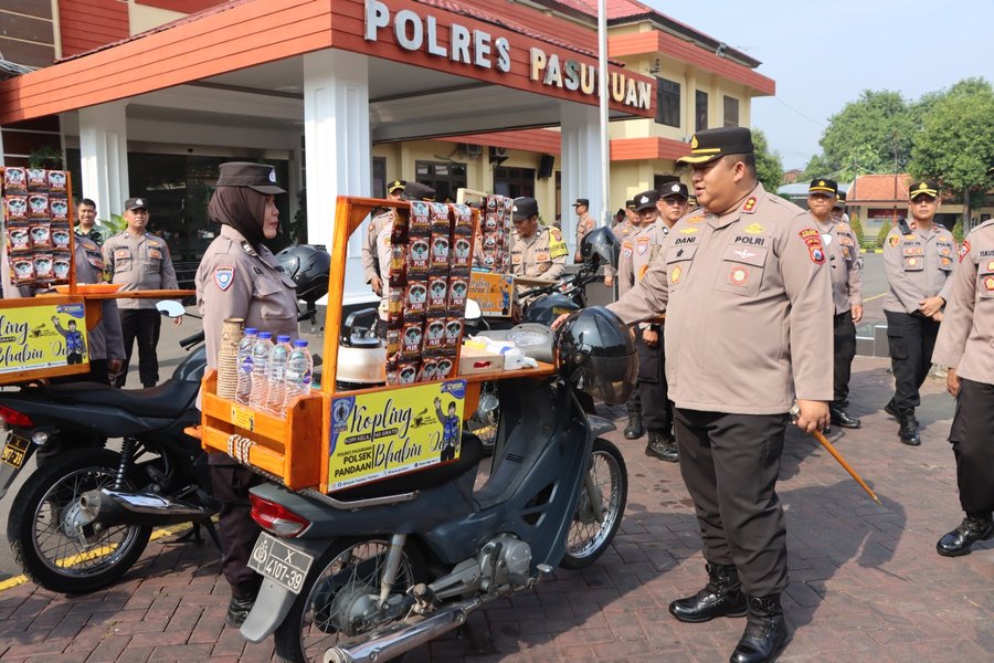Polres Pasuruan Luncurkan Program Kopling, Ruang Curhat Warga Sambil N