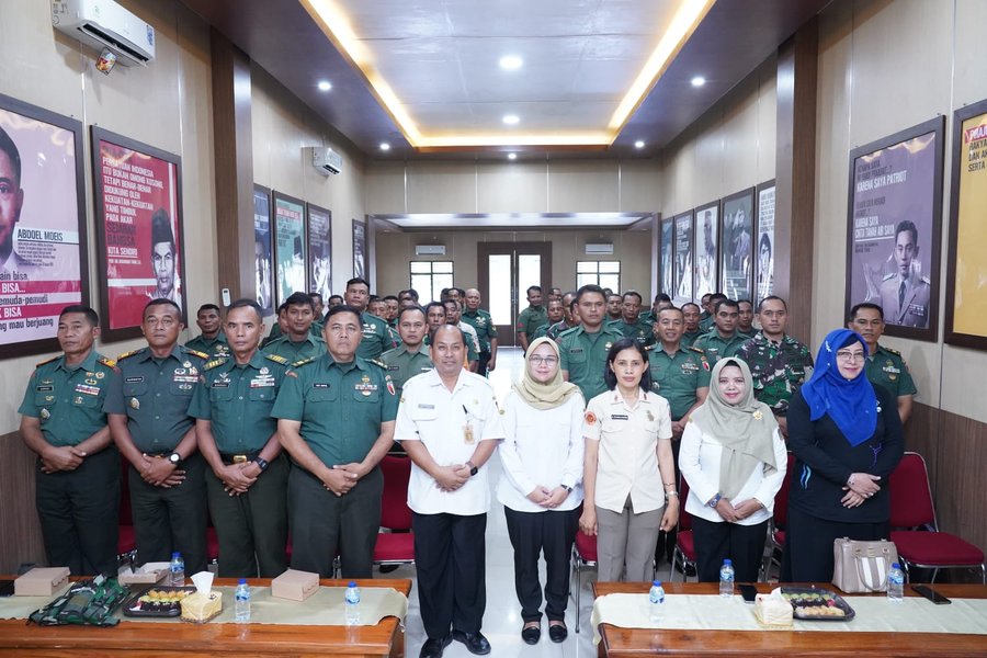 Wujudkan Lingkungan Tni Bersih Narkoba, Kodim 0808 blitar Laksanakan P