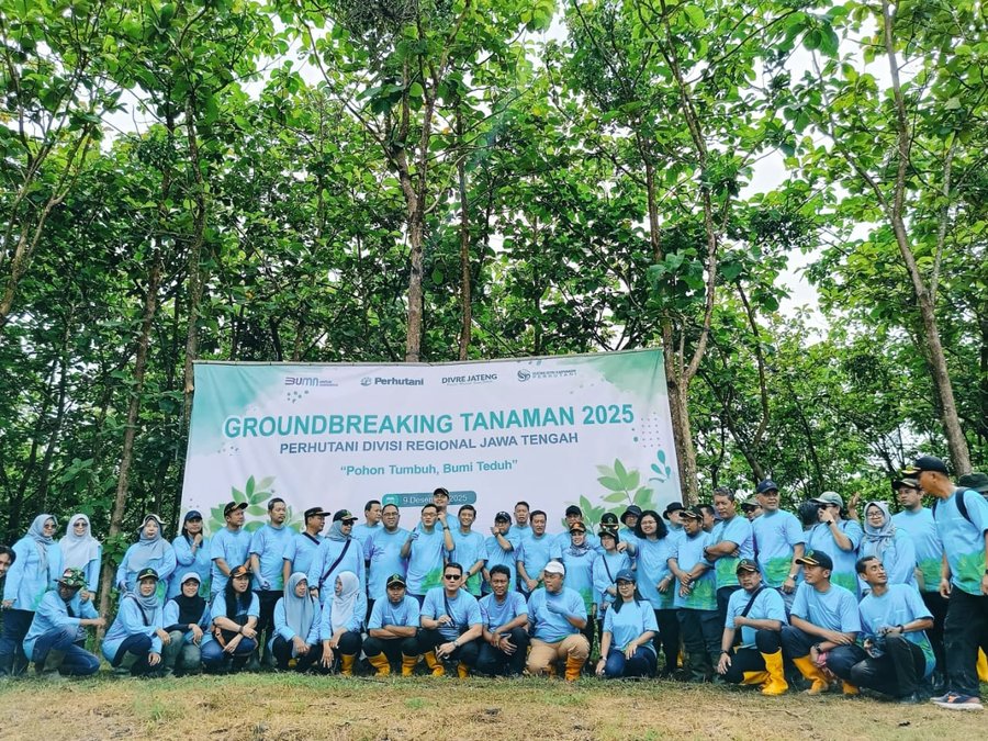 Kph Semarang Resmi Jadi Tuan Rumah Groundbreaking Tanaman 2025 Perhuta