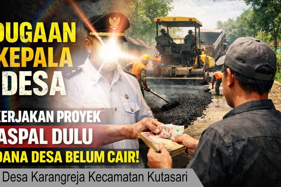 Dd Tahap 2 Belum Cair, Aspal Sudah Dikerjakan: Kades Akui, Pendamping 