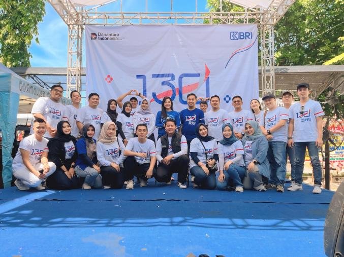 Grow & Green Hut Ke 130 Bri, Bri Kendal Gelar Jalan Sehat, Lomba Mewar
