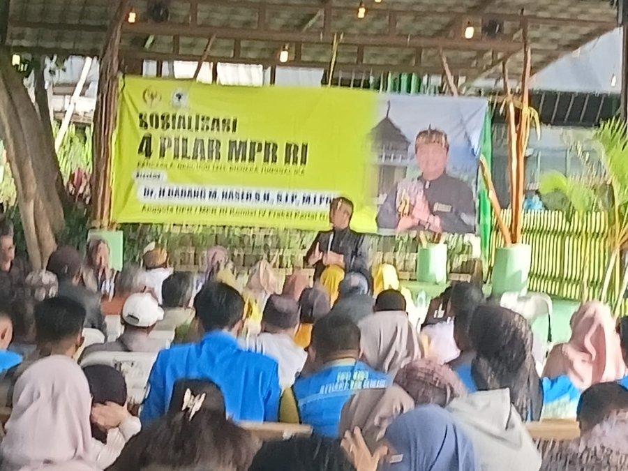 Sosialisasi Empat Pilar Mpr Di Cilame Ngamprah Fokus Pada Penerapan Bh