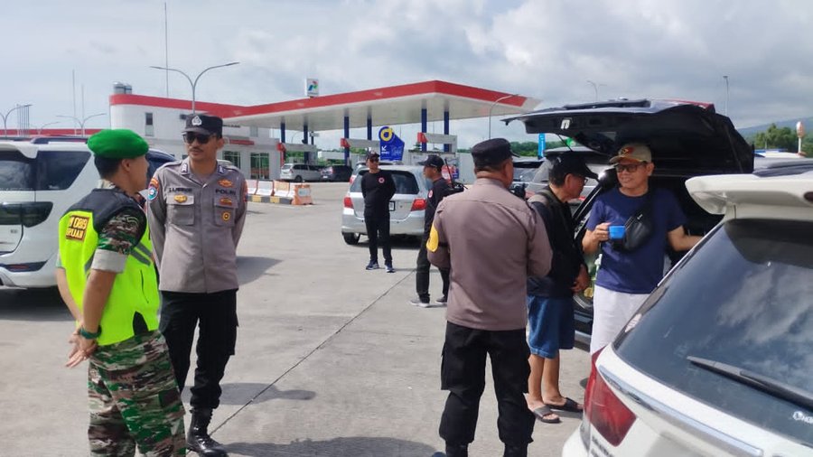 Libur Pertama Nataru, Polres Pasuruan Pastikan Arus Lalu Lintas Masih 