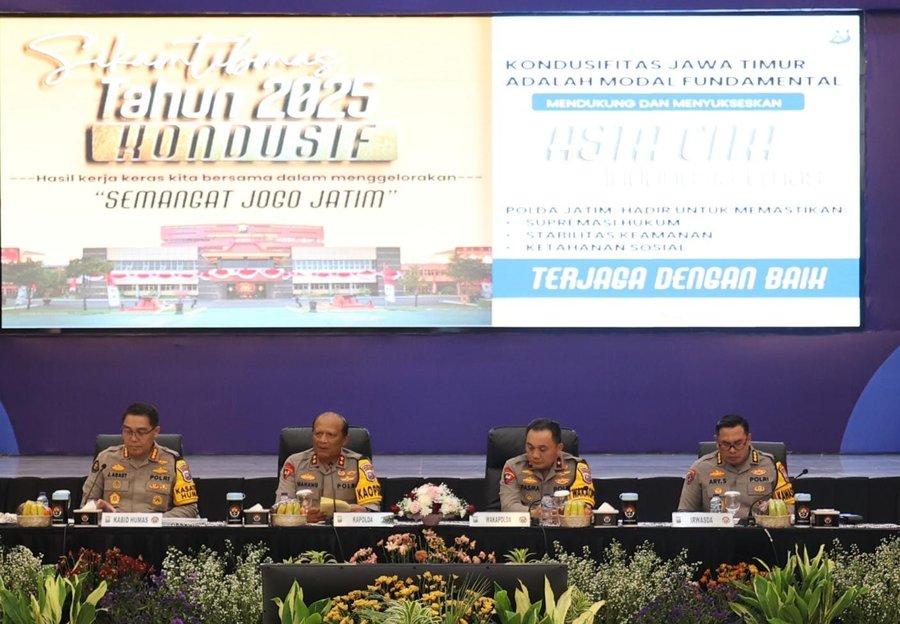 Kapolda Jatim Situasi Kamtibmas 2025 Di Jawa Timur Relatif Kondusif