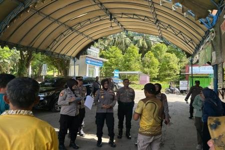 Ditpamobvit Polda Jatim Lakukan Asistensi Lokasi Wisata Jelang Libur N