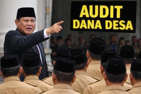 Presiden Prabowo Intruksikan Audit Dana Desa