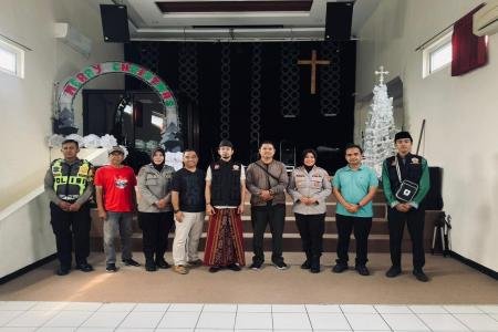 Polres Pasuruan Gelar Sambang Gereja Jelang Natal 2025 Perkuat Toleran