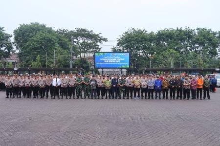 Apel Operasi Lilin Semeru 2025 Polres Pasuruan Perketat Pengamanan Nat