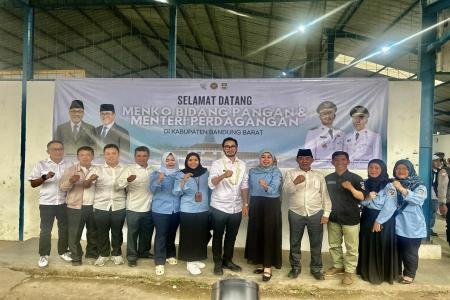 KUNJUNGAN KERJA TIM PEMIMPINAN NASIONAL KE KABUPATEN BANDUNG BARAT SER