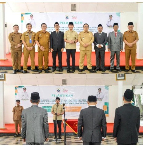 Bupati Hasbi Jayabaya Tekankan Profesionalisme Saat Lantik Pimpinan Bu