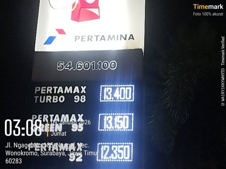 Spbu Ngagel Ruko Graha Asri Kecamatan Wonokromo Diduga Operator Menyal