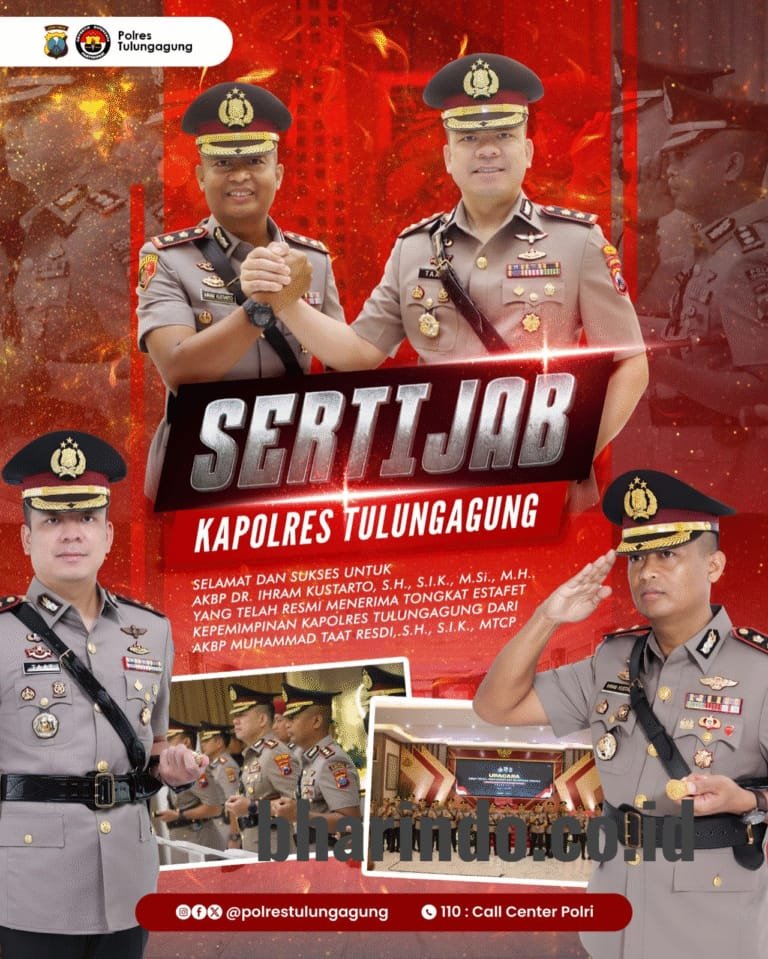 Kapolres Tulungagung Resmi Berganti, Akbp Dr. Ihram Kustarto Jabat Kap