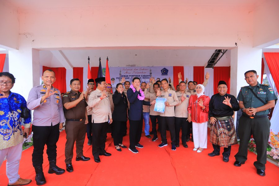 Dpc Pji Rokan Hulu Resmi Dilantik, Hartanto Boechori Tekankan Integrit