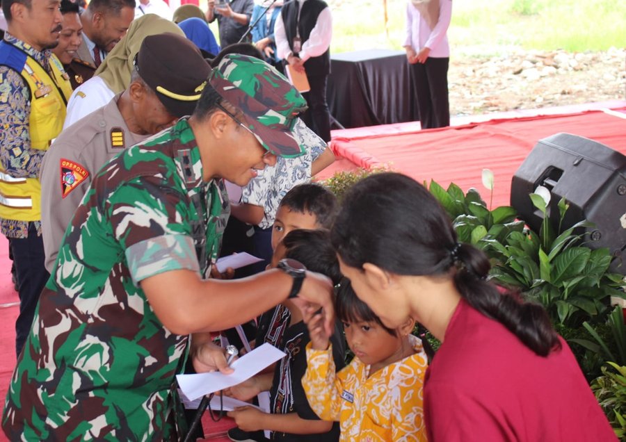 Dorong Perekonomian Rakyat, Forkopimda Kab. Blitar Hadiri Peletakan Ba